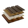 Panel de Pared Ecológico de Madera Panel de Rejilla 195 Panel de Pared Techo Zócalo Soporte de Carga Propia Tablero de Fibra de Bambú Pared Integrada