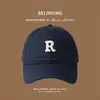 Gorra de Béisbol de Ala Ancha para Verano Tela de Poliéster Gorra de Copa Ajustable Letra Protección Solar Sombrero Transpirable para el Sol