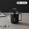 Venda direta da fábrica, caneca de aço inoxidável 304, isolamento oco de camada dupla para manter as bebidas quentes ou frias, com infusor de chá, xícara de chá, xícara de café
