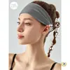 2026 Diadema Deportiva de Verano para Yoga con Absorción de Sudor para Cabeza Grande, Diadema para Mujer, Fitness, Detención de Sudor, Borde Ancho, Banda Transpirable
