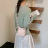 Bolsa Saco Casual de Bolinhas Estilo Francês com Cordão para Mulheres 2026 Novo Estilo Compacta Leve para Ombro Transversal
