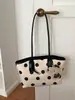 2026 Nova Moda de Verão Bolsa Tote de Alta Qualidade para o Dia a Dia Bolsa de Ombro/Axila com Bolinhas Grande Capacidade Bolsa Feminina