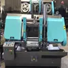 Máquina Ferramenta CNC Gb4280 Máquina de Serra de Fita para Metal, Corte de Barra de Aço, Fixação Hidráulica, Tensionamento Manual