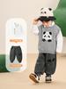 Coletes Infantis Kaka Panda Roupas de Outono para Meninas Tops Casuais Infantis Roupas de Bebê Roupas para Crianças Pequenas