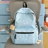 Mochila Estampada Estilo Universitario Coreano 2026, Mochila Dulce de Doble Hombro, Gran Capacidad, Bolso Escolar Ligero para Estudiantes