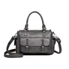 Bolso Casual 2026 Nuevo Bolso para Mujer Moda Europea y Americana Bolso de Hombro Único Cruzado Gran Capacidad Retro Mensajero Transfronterizo