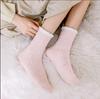 Calcetines de Terciopelo Coral para Mujer, Calcetines Gruesos de Terciopelo para Dormir, Calcetines de Suelo para el Hogar de Otoño e Invierno, No Sueltan Pelusa Fácilmente, Calcetines de Media Caña, Fábrica