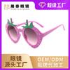 Nuevas Gafas de Sol de Dibujos Animados de Fresa para Niños Juguete Decoración Fresco Dulce Lindo Gafas de Fiesta Personalizadas
