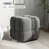 Taburete Pequeño de Madera Maciza para Uso Doméstico, Taburete Bajo Creativo y Elegante, Banco para Cambiarse los Zapatos, Otomana para Sentarse, Reposapiés para Sofá de Sala de Estar