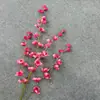 Flores de Seda Violeta Artificiales de 4 Ramas de Rama Alta para Decoración de Salón de Bodas, Flores Colgantes del Techo, Arreglos Florales de Techo Alto y Arreglos Florales para Pasillos