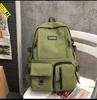 Nueva mochila escolar simple estilo coreano para estudiantes antirrobo antisísmica estilo preppy mochila para computadora mochila para computadora al por mayor LOGOTIPO