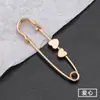 Alfinete pequeno para ajustar a cintura da calça broche simples strass feminino decote jeans artefato de ajuste de aperto pequeno fivela anti-luz
