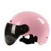Casco de coche eléctrico ABS femenino masculino Cuatro Estaciones universal Pintura moda simple transpirable venta al por mayor no de motocicleta casco de verano