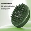 Aplicador Eléctrico para el Cuero Cabelludo, Peine Guía Líquido para la Cabeza, Rodillo de Bola Guía Líquido para el Crecimiento del Cabello, Peine Vibratorio Masajeador para el Crecimiento del Cabello, Peine para el Cuidado del Cabello