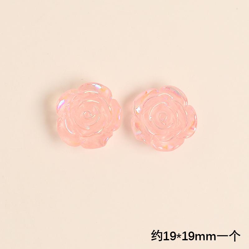 SKU-10-大号粉色花朵 1个