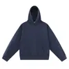 Sudadera con Capucha Oversize de Peso Pesado 380g, Marca Trendy, con Estampado de Logo Personalizado, Corte Holgado, Hombros Caídos, en Stock