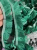 Renda com franjas de fio de algodão, borlas, fio de poliéster espesso, base de algodão, borda, cores fluorescentes, decoração colorida