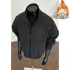 Chaqueta de cuello alto estilo americano, chaqueta de béisbol corta para hombre, ropa exterior casual holgada de estilo piloto para primavera, para parejas, talla grande
