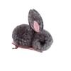 Lindo pasador de pelo de conejo de peluche 3D para niñas, pinza lateral para flequillo que no daña el cabello, dulce pasador festivo del Año del Conejo para niñas