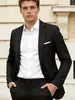 2026 Novo Blazer Masculino Casual de Negócios Transfronteiriço Slim Fit de Botão Único Roupa Casual para o Trabalho Formal