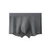 Cueca Masculina Modal Cintura Média Crotch Gourd Boxer Briefs Cintura Média Tamanho Grande Respirável Antibacteriana Cueca Juvenil para Homens