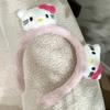 Gatinho Selvagem Fofo ~ Outono e Inverno Leopardo Pelúcia Lavagem de Rosto Aro de Cabelo Feminino 2024 Novos Acessórios de Cabelo de Alta Qualidade Faixa de Cabelo Antiderrapante