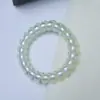 Novo Estilo Transparente Perolado Cuidado com o Cabelo Cordão de Telefone Elástico de Cabelo Banda Elástica Alta Elasticidade Estilo Doce Elástico de Cabelo Sem Costura Acessório de Cabelo