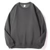 Nueva Sudadera con Cuello Redondo y Hombros de Algodón Chino de 320g para Primavera y Otoño, Chaqueta Base de Moda Coreana para Hombre y Mujer, Venta al por Mayor