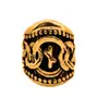 Peluca Trenza Sucia Accesorios Carácter Runa Vikinga Agujero Cuentas Collar Pulsera Llavero Accesorios para el Cabello Cuentas