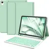 Funda protectora para tableta iPad Air11 M432 con teclado Bluetooth desmontable, funda de cuero magnética Air45 de 10.9 pulgadas