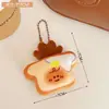 Nuevo Llavero de Juguete de Muñeca de Pan de Dibujos Animados Creativo Colgante Pequeño Versátil con Temática de Comida Encanto para Bolso Venta al por Mayor