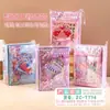 Zc-Tt74 Adesivos de Cenário Flip-Fold Caixa com 32 Unidades Adesivos de Cena Miniatura 3D Kit de Livro Silencioso DIY Artesanal