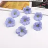 Flores artificiais pequenas, flores cosmos, materiais para cabeça de flor de grampo de cabelo DIY, arranjos florais de casamento, itens decorativos, acessórios para caixa de presente de roupas, cabeças de flor