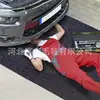Tapete de Feltro para Piso de Garagem Anti-Infiltração de Óleo Vários Tamanhos Cortável Tapete de Estacionamento à Prova de Óleo Antiderrapante Absorvente de Água Feltro Cinza Escuro
