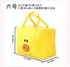 Bolso de fieltro diseño de gran capacidad bolsa de almacenamiento para viajes bolsa de equipaje infantil linda de dibujos animados regalo de vacaciones