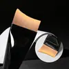 Pincel de base em formato de meia-lua estilo celebridade da internet, com cabeça plana, lâmina angulada, ultrafino, que não marca e com absorção mínima de produto, fabricado em Cangzhou