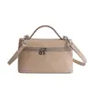 Bolsa de Mão Casual Simples de Design de Nicho Estilo Coreano para Uso Diário e Trabalho para Mulheres Nova Coleção Primavera/Verão 2026 Bolsa Transversal para Maquiagem
