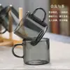 Taza de té de vidrio pequeña con taza de degustación de té de 6 piezas, taza de té de vidrio transparente resistente al calor, mini taza pequeña, taza de una pieza para el hogar