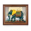 Caja de Medidor Eléctrico Estilo Americano Pintura Decorativa de Elefante, Caja de Corriente Fuerte Caja de Interruptores Pintura Colgante, Mural de Cubierta de Caja de Distribución, No Requiere Taladro