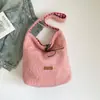 Pedido Extranjero Otoño e Invierno Nuevo Retro 2026 Bolso de Hombro Bolso de Mujer para Viajar Bolso Tote Versátil de Doble Cara Bolso de Felpa