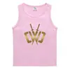 Roupas de Verão Chad Wild Clay Colete Infantil Camisa Básica Casual Absorvente de Suor Doce Camiseta Regata Infantil