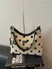 Bolso de Tote de Lunares Nuevo 2026 para Mujer, Gran Capacidad, Elegante Bolso de Hombro, Alto Valor Estético, Bolso de Mano de Moda para el Trabajo y los Viajes Diarios