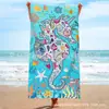 Amazon Temu Xiyin Popular Transfronterizo Toalla de Playa Estampada Natación Sudor Asiento de Playa Toalla de Baño