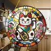Colgante Acrílico Temu Producto Nuevo Transfronterizo Estilo Bohemio Interior Exterior Decoración Colorida Placa Redonda Acrílica