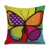 Funda de Almohada Doble Cara con Estampado Exótico Cojín para Casa de Huéspedes Posada Decoración Hotel Mesita de Noche Respaldo