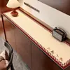 Mantel Individual Retro para Aparador con un Toque de Lujo Ligero y de Alta Gama, Mantel Protector de Encimera para Mueble de TV de Dibujos Animados, Mantel Largo Anti-Suciedad para Entrada
