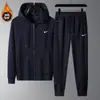 Trajes Deportivos para Hombres y Mujeres, Nuevos de Otoño e Invierno de Moda Holgados Casuales para Pareja Sudadera Cardigan Traje Deportivo Casual para Hombres