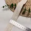 Tiras de Borda Dobrável com Acabamento em Renda Estilo Coreano Inspirado na Chanel Versátil Preto e Branco Acessórios de Gola para Roupas DIY Feitos à Mão