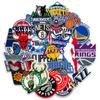 31 Adesivos NBA Graffiti Carro Bagagem Celular Copo de Água Copo de Nota Adesivo Decorativo À Prova D'Água Impressão Atacado
