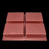 Fabricante de origen Embalaje de cuatro compartimentos Blíster Material de PVC rojo Caja de embalaje de plástico antiestático Producto transfronterizo de gran venta